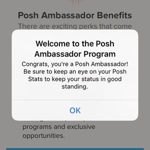 I’m a posh ambassador!!😊